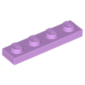 Lego NEW - Plate 1 x 4~ [Medium Lavender]