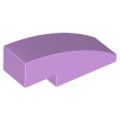Lego Used - Slope Curved 3 x 1~ [Medium Lavender]