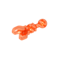 Lego NEW - Hero Factory Arm / Leg with Ball Joint on Axle and Ball Socket~ [Trans-Neon Orange]