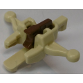 Lego NEW - Minifigure Weapon Crossbow with Mini Blaster / Shooter with Reddish BrownTrigger~ [Tan]