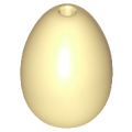 Lego NEW - Egg with Small Pin Hole~ [Tan]