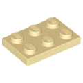Lego NEW - Plate 2 x 3~ [Tan]