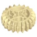 Lego Used - Technic Gear 20 Tooth Double Bevel~ [Tan]