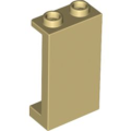 Lego NEW - Panel 1 x 2 x 3 with Side Supports - Hollow Studs~ [Tan]
