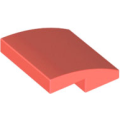 Lego NEW - Slope Curved 2 x 2 x 2/3~ [Coral]