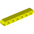 Lego NEW - Technic Liftarm Thick 1 x 7~ [Neon Yellow]