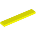 Lego NEW - Tile 1 x 6~ [Neon Yellow]