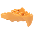 Lego NEW - Dragon Head (Ninjago) Jaw with Large Spike and 2 Bar Handles on Back~ [Nougat]
