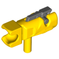 Lego Used - Minifigure Weapon Gun Mini Blaster / Shooter / Fire Nozzle with Tow BallSock~ [Yellow]