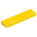 Lego NEW - Tile 1 x 4~ [Yellow]