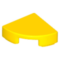 Lego NEW - Tile Round 1 x 1 Quarter~ [Yellow]