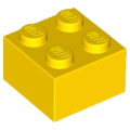 Lego NEW - Brick 2 x 2~ [Yellow]