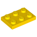Lego NEW - Plate 2 x 3~ [Yellow]