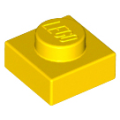 Lego NEW - Plate 1 x 1~ [Yellow]
