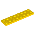 Lego NEW - Plate 2 x 8~ [Yellow]