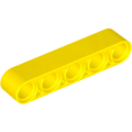 Lego Used - Technic Liftarm Thick 1 x 5~ [Yellow]