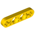 Lego Used - Technic Liftarm Thin 1 x 4 - Axle Holes~ [Yellow]