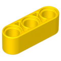 Lego Used - Technic Liftarm Thick 1 x 3~ [Yellow]