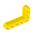 Lego Used - Technic Liftarm Modified Bent Thick L-Shape 3 x 5~ [Yellow]