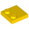 Lego NEW - Tile Modified 2 x 2 with Studs on Edge~ [Yellow]