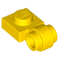 Lego NEW - Plate Modified 1 x 1 with Light Attachment - Thick Ring~ [Yellow]