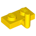 Lego NEW - Plate Modified 1 x 2 with Bar Arm Up (Horizontal Arm 5mm)~ [Yellow]