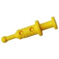 Lego NEW - Minifigure Utensil Syringe with 2 Hollows~ [Yellow]