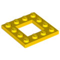Lego NEW - Plate Modified 4 x 4 with 2 x 2 Open Center~ [Yellow]