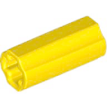 Lego NEW - Technic Axle Connector 2L (Smooth with x Hole + Orientation)~ [Yellow]
