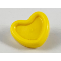 Lego NEW - Minifigure Utensil Trolls Heart with Pin~ [Yellow]