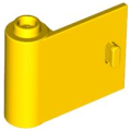 Lego Used - Door 1 x 3 x 2 Left - Open Between Top and Bottom Hinge~ [Yellow]
