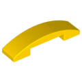 Lego NEW - Slope Curved 4 x 1 x 2/3 Double~ [Yellow]