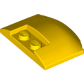 Lego NEW - Wedge 3 x 4 x 2/3 Triple Curved~ [Yellow]