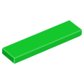 Lego Used - Tile 1 x 4~ [Bright Green]