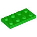 Lego NEW - Plate 2 x 4~ [Bright Green]