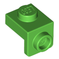 Lego NEW - Bracket 1 x 1 - 1 x 1~ [Bright Green]