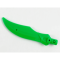 Lego NEW - Minifigure Weapon Sword Curved Blade with Bar~ [Bright Green]