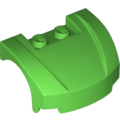 Lego NEW - Vehicle Mudguard 3 x 4 x 1 2/3 Curved Front~ [Bright Green]