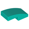 Lego NEW - Slope Curved 2 x 1 x 2/3~ [Dark Turquoise]