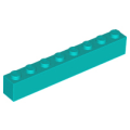 Lego NEW - Brick 1 x 8~ [Dark Turquoise]