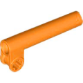 Lego Used - Technic Axle and Pin Connector Perpendicular with Extension~ [Orange]