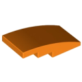 Lego NEW - Slope Curved 4 x 2~ [Orange]