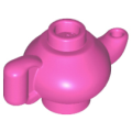 Lego NEW - Minifigure Utensil Teapot~ [Dark Pink]