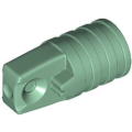 Lego NEW - Hinge Cylinder 1 x 2 Locking with 1 Finger and Axle Hole on Ends without S~ [Sand Green]