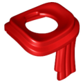 Lego NEW - Minifigure Scarf Long Wrapped~ [Red]