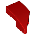 Lego NEW - Wedge 2 x 1 x 2/3 Left~ [Red]