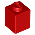 Lego NEW - Brick 1 x 1~ [Red]