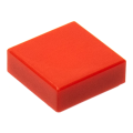 Lego NEW - Tile 1 x 1 with Groove~ [Red]