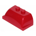 Lego NEW - Windscreen 2 x 4 x 1 1/3~ [Red]