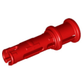 Lego Used - Technic Pin 3L with Friction Ridges and Stop Bush~ [Red]
